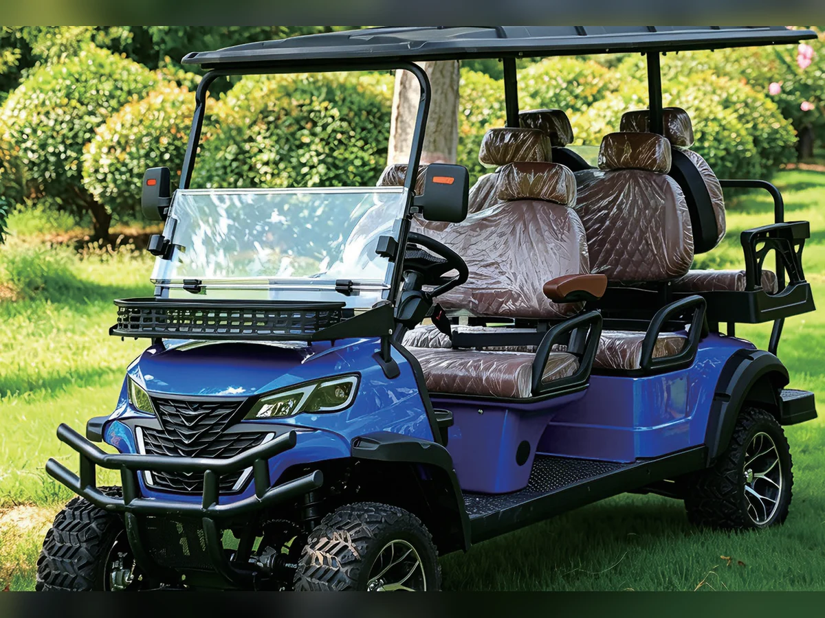 YH100B six-seat electric golf cart