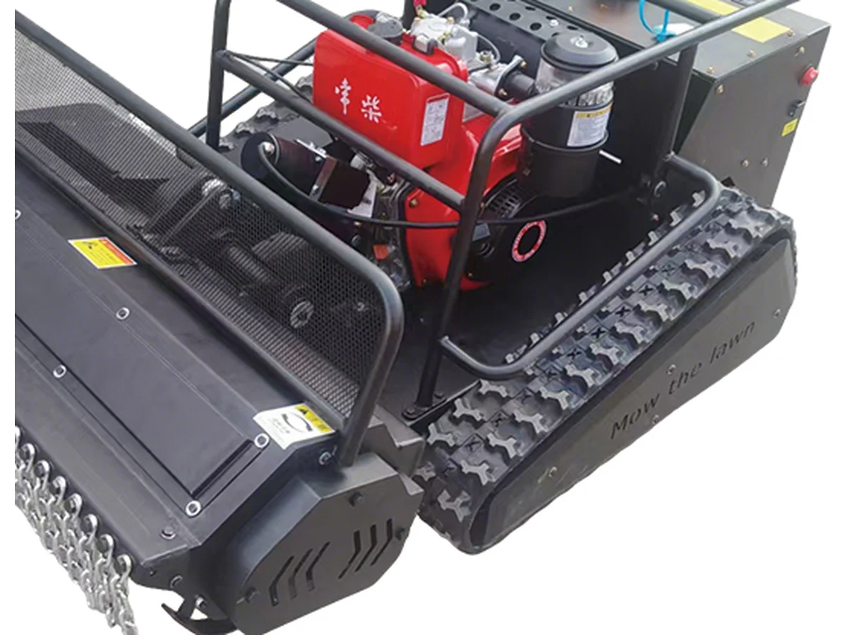 YH800F remote-controlled flail mower