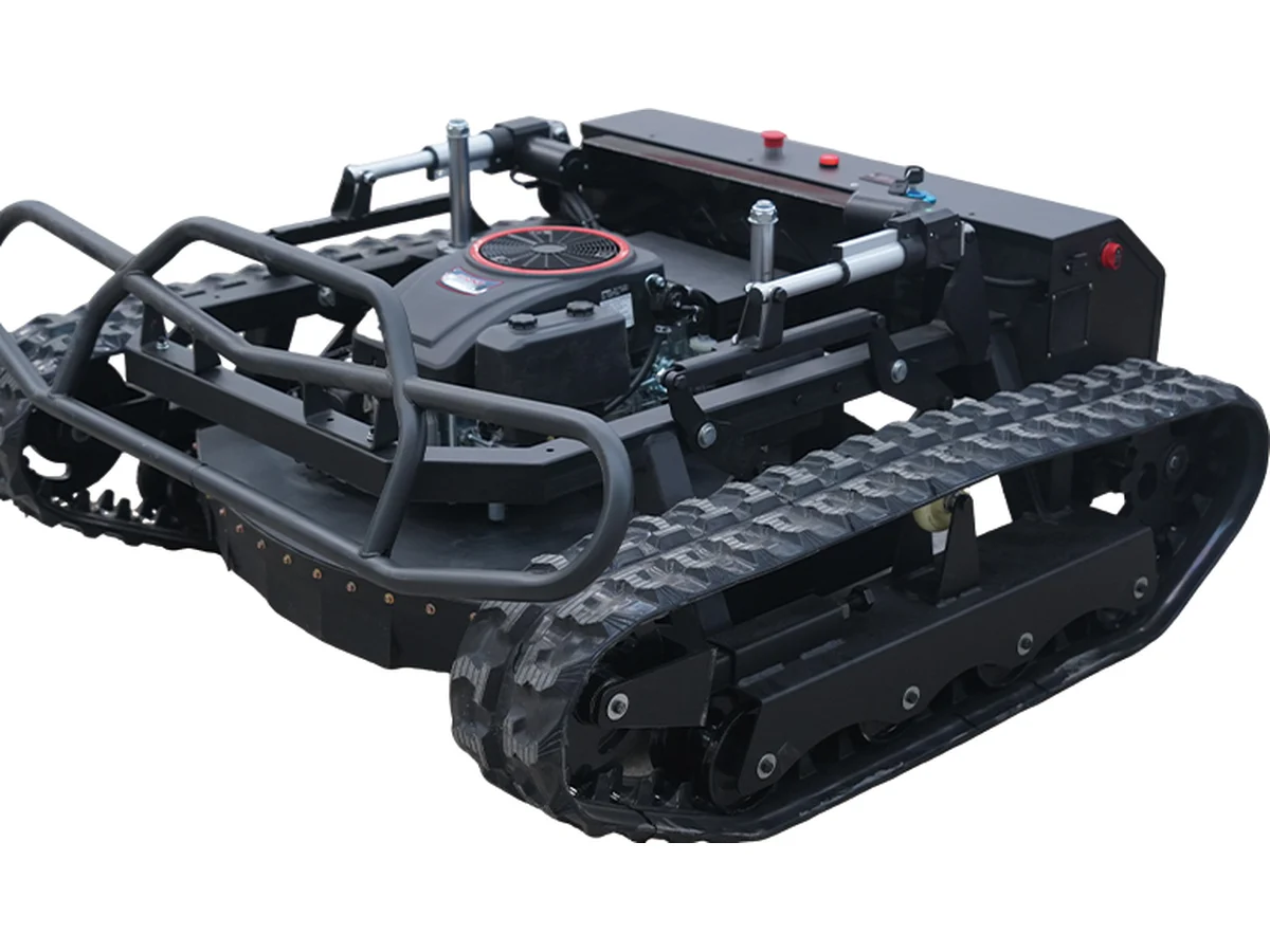 YH800T tracked tank-style remote-controlled lawn mower